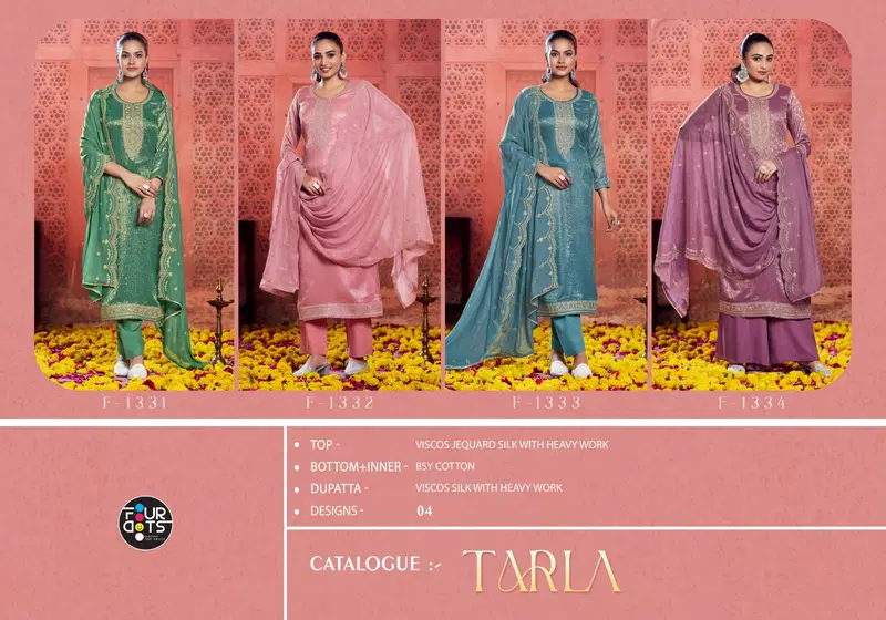 Tarla By Triple Aaa Viscose Dress Material Exporters In India